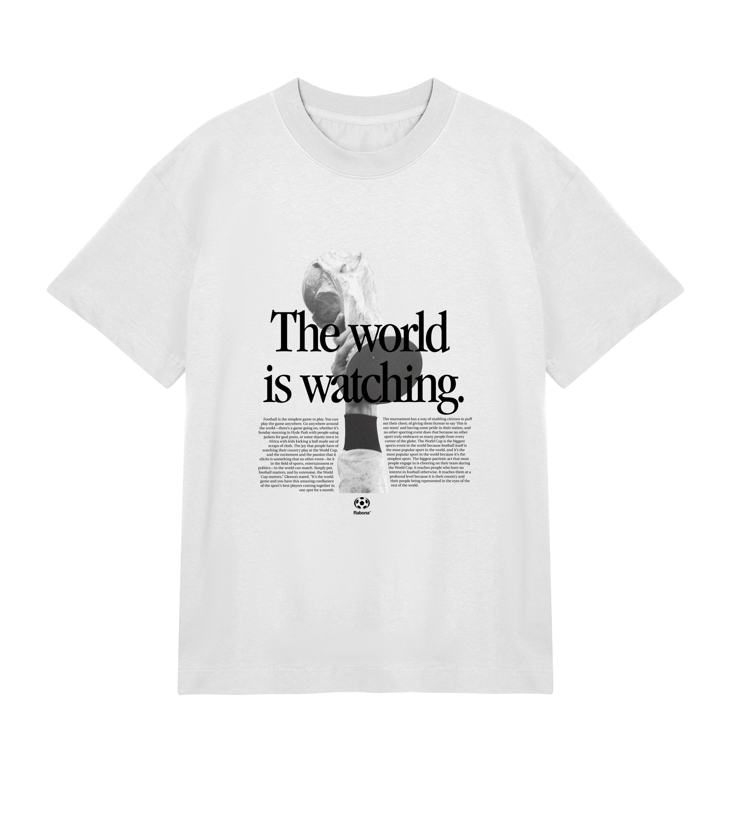The world is watching - Heavyweight Tee